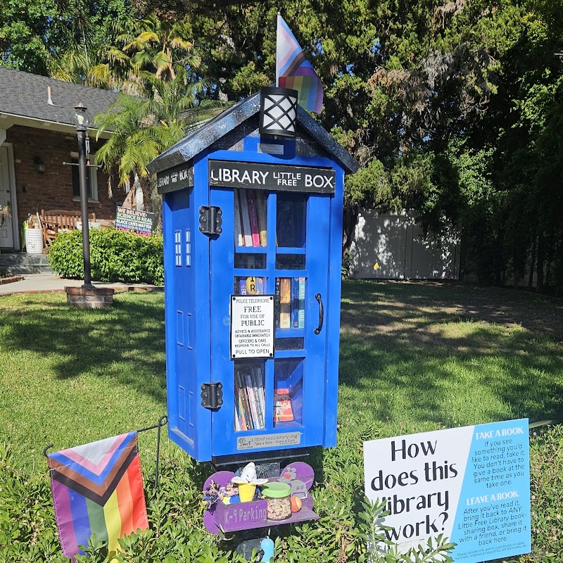 Little Free Library - TARDIS Northridge