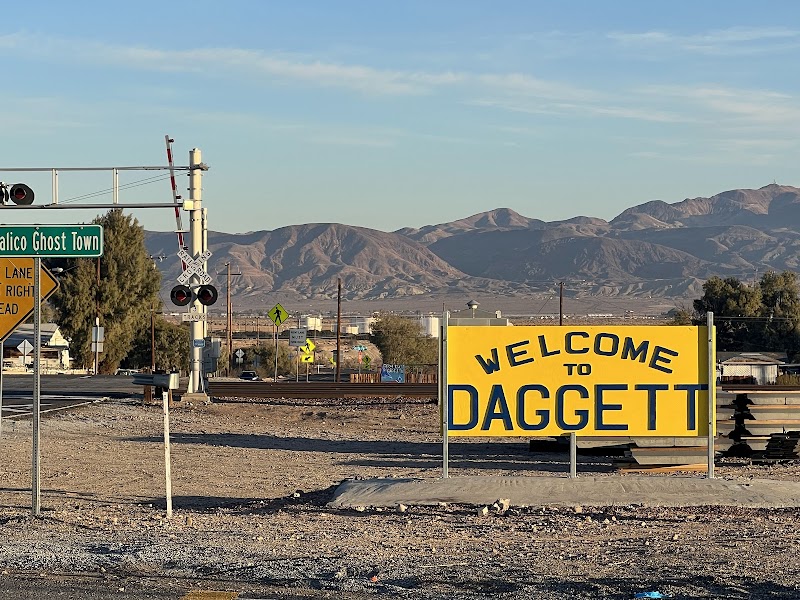 Daggett Welcome Sign