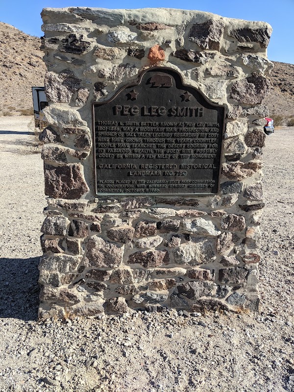 Peg Leg Smith Historical Marker