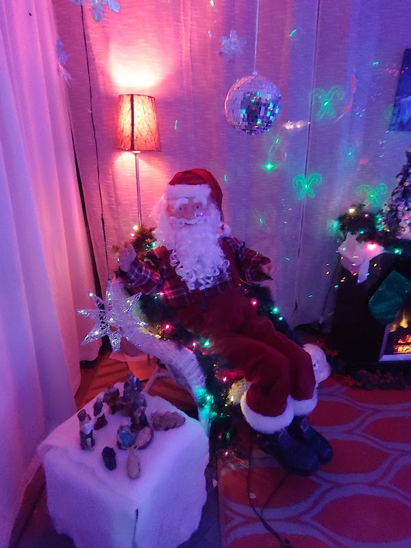 Christmas Lights On Spruce Avenue