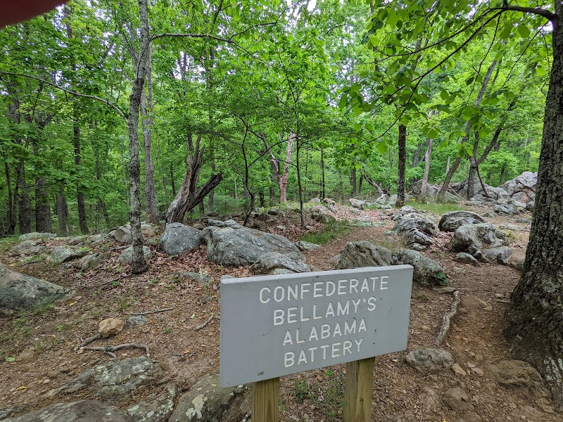 Confederate Trenches on Pigeon Hill