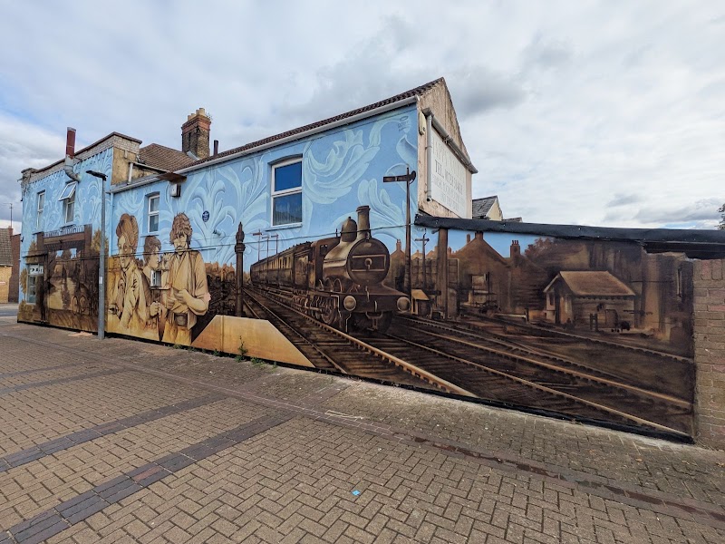 Street Art Mural - L.P. Hartley from "The Go Between (1971)"