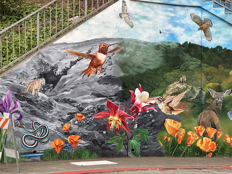 Burnside Mural and Steps