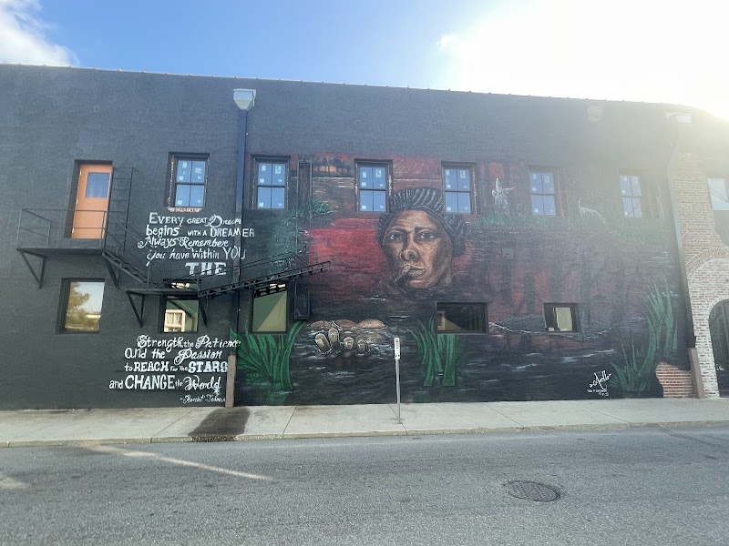 Harriet Tubman Mural Public Art by Apollo
