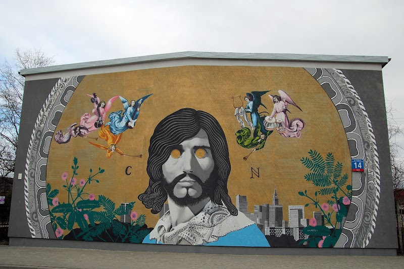 Mural pamięci Czesława Niemena