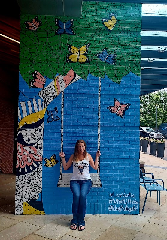 What Lifts You - Tree Swing Mural - Kelsey Montague