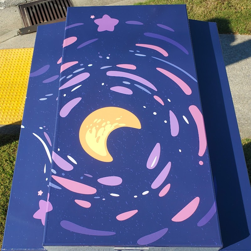 Jonquil Utility Box Mural – Spring Rd SE & Jonquil Dr SE (City of Smyrna)