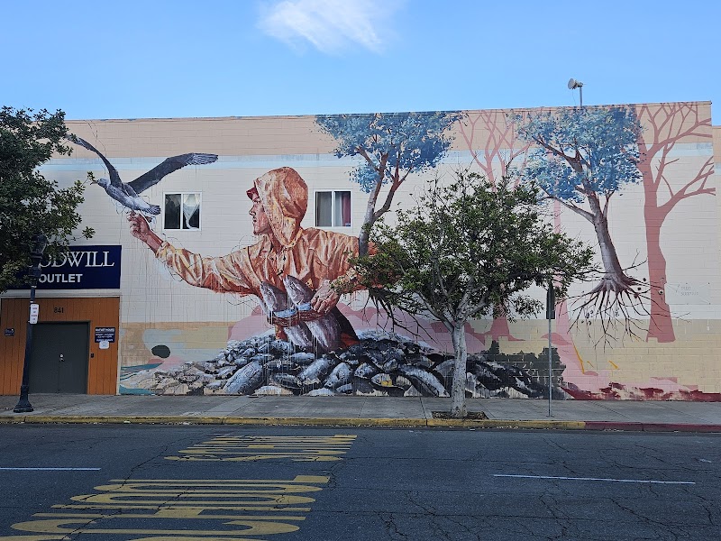 Pandr Mural "Hi, Hello, Hola!"