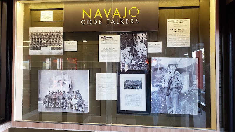 Navajo Code Talkers Exhibit - Inside Burger King