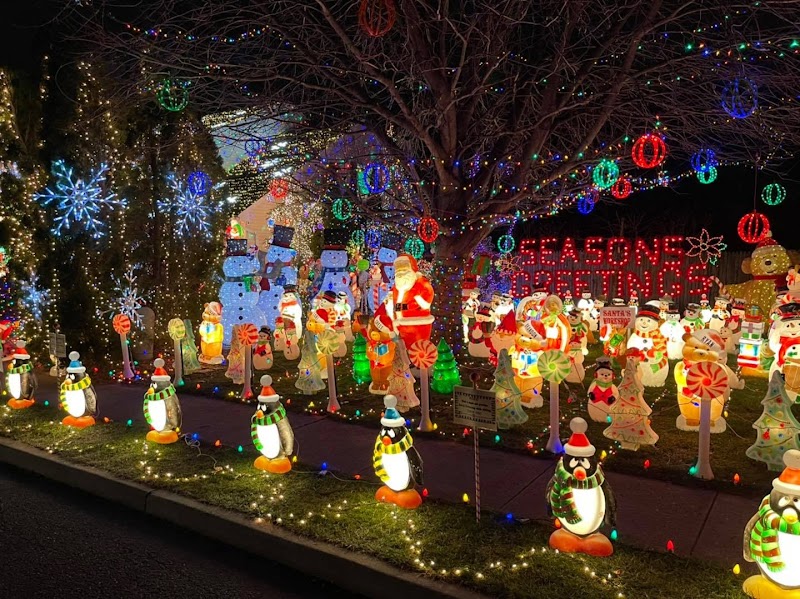 The Gress House Holiday Light Spectacular