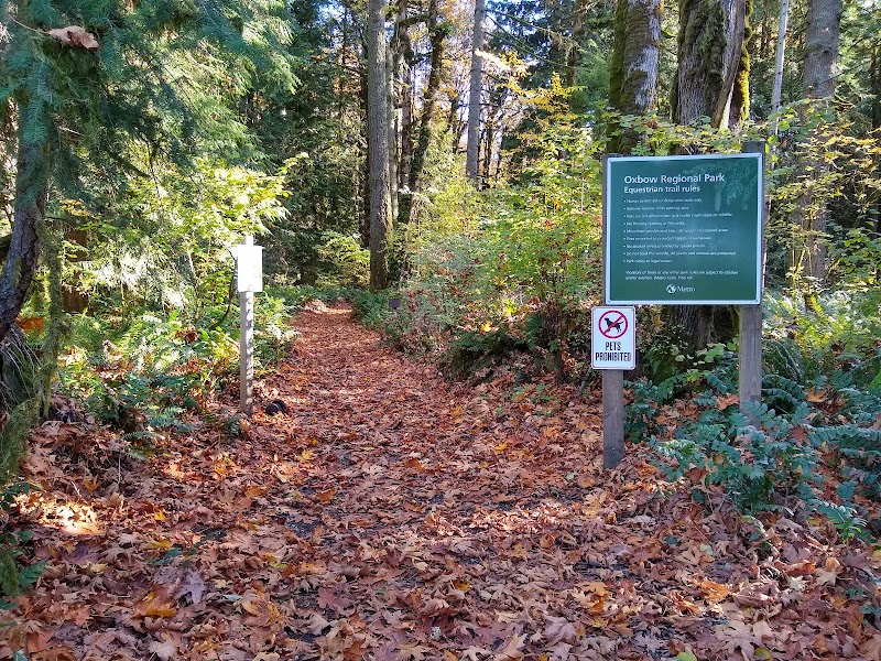 Oxbow Park Equestrian Trail Head