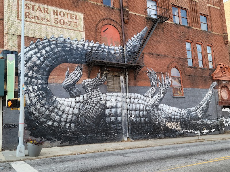 Alligator Mural