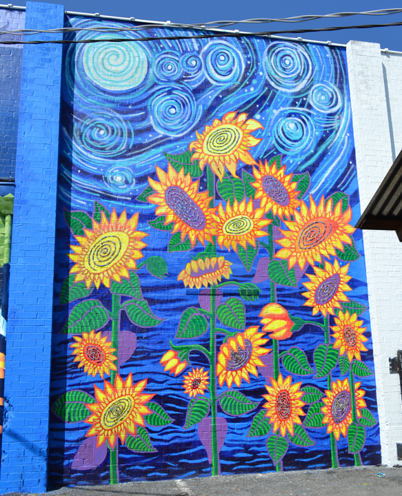 Sunflower Mural