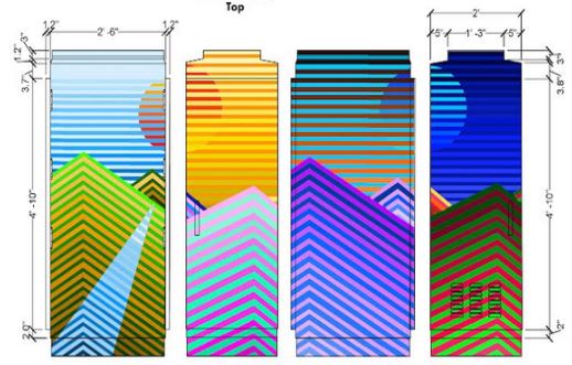 "Arroyo Seco" Painted Signal Box