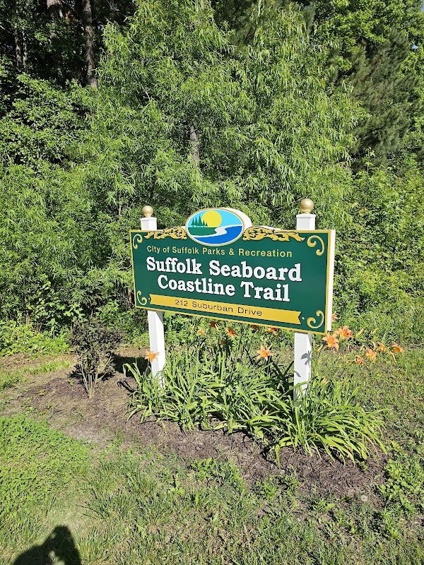 Suffolk Seaboard Trail Suburban Drive Trailhead