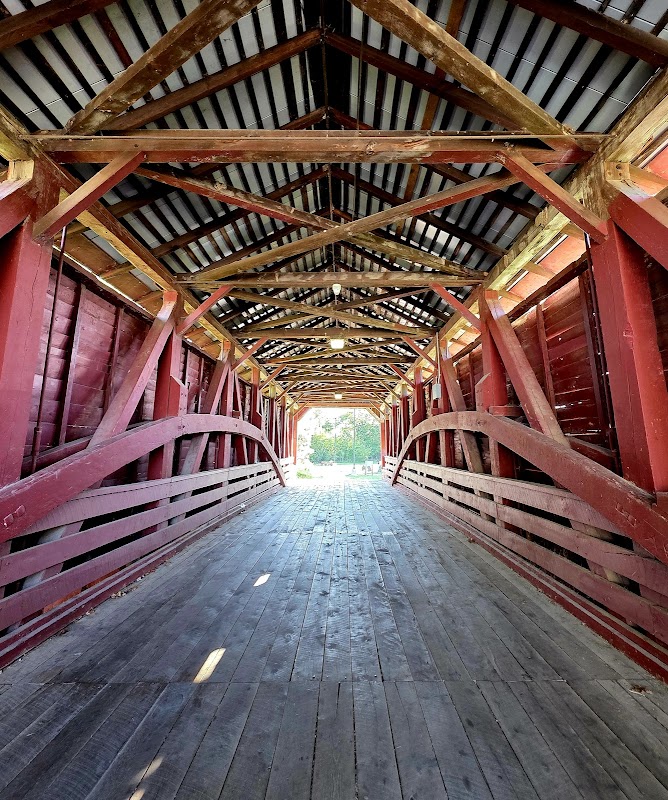 Historic Shearer's Mill Covered Bridge