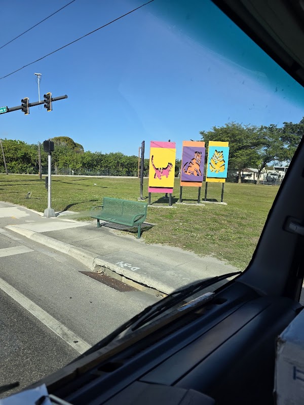 Welcome To Dania Beach Sign