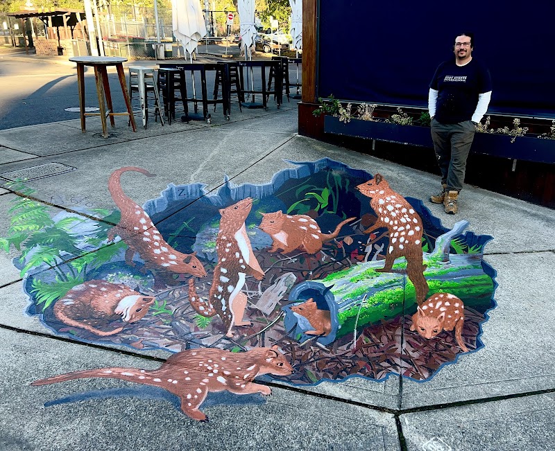 Tiger Quolls of Turramurra Pavement Mural