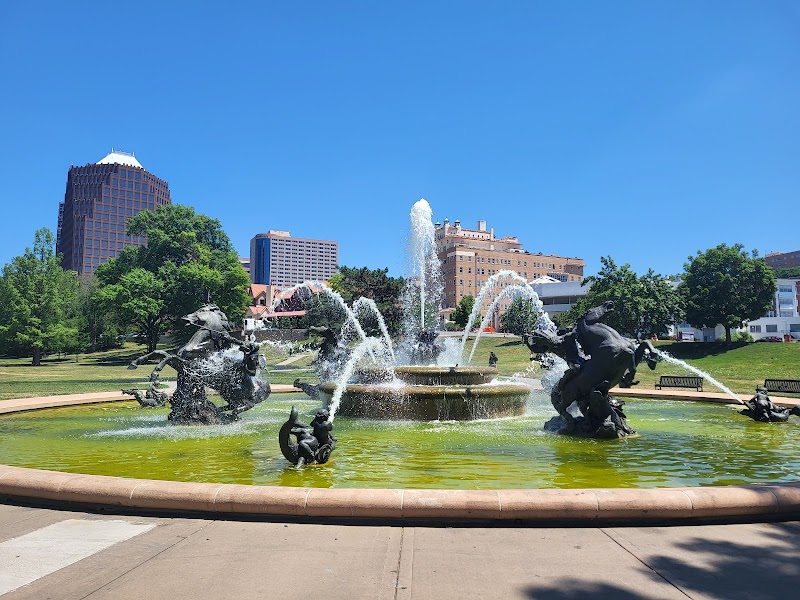 Fountain in Mill Creek Park