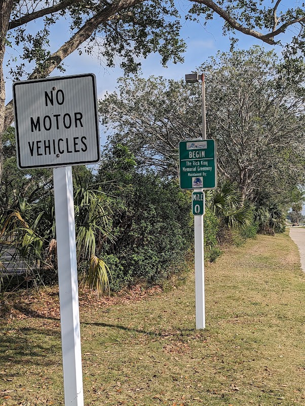 The Rich King Memorial Greenway (Mile 0)
