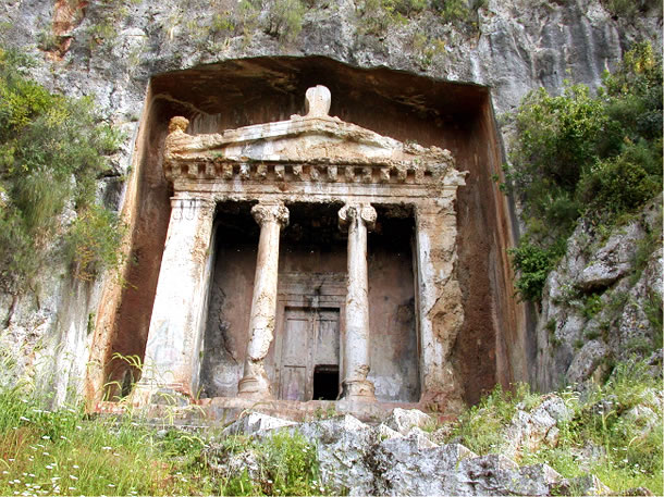 Amyntas Rock Tombs