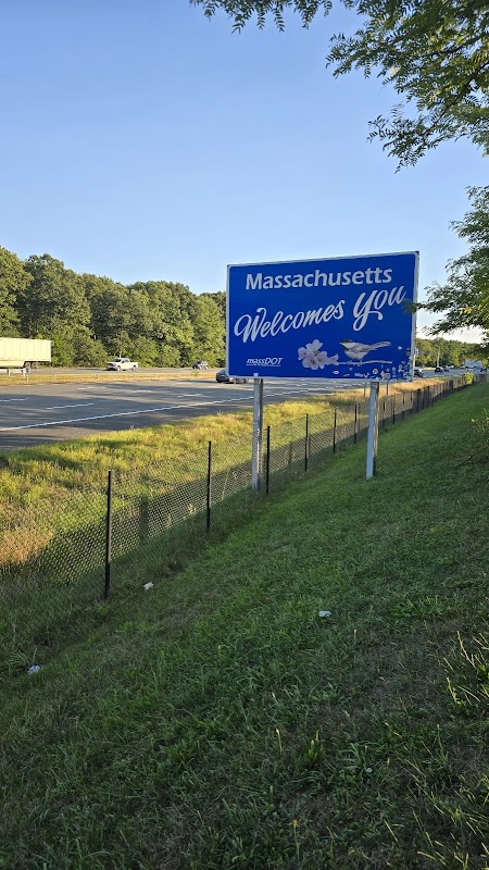 Massachusetts Welcome Sign