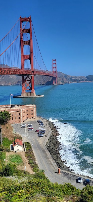 Entrance to Golden Gate Bridge Walk