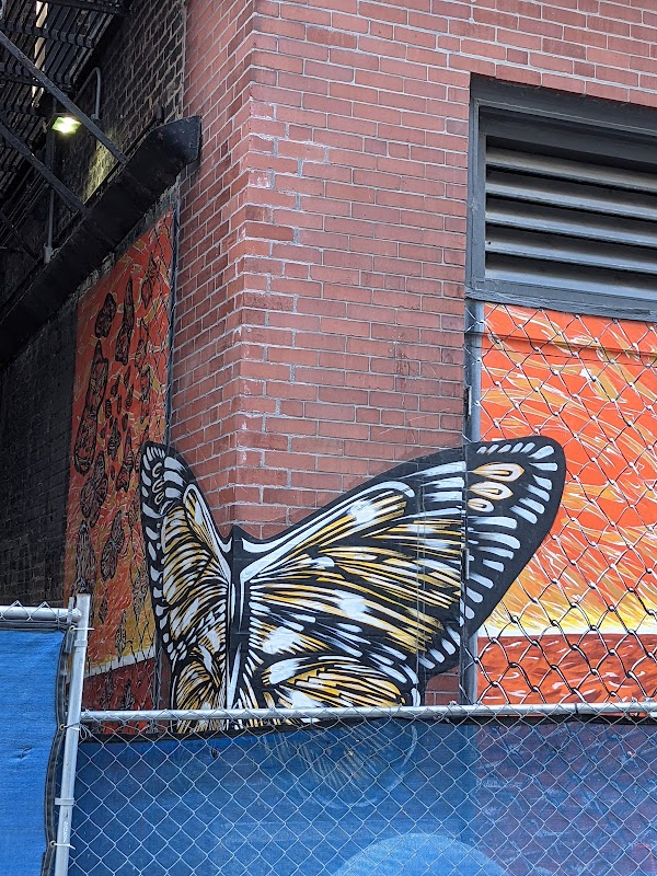 Monarch Butterflies Mural