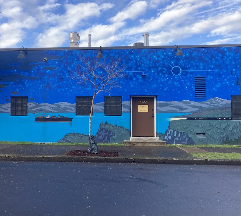 David Carmack Lewis Mural "Gravity"