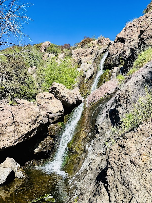 Upper Zuma Canyon Waterfall