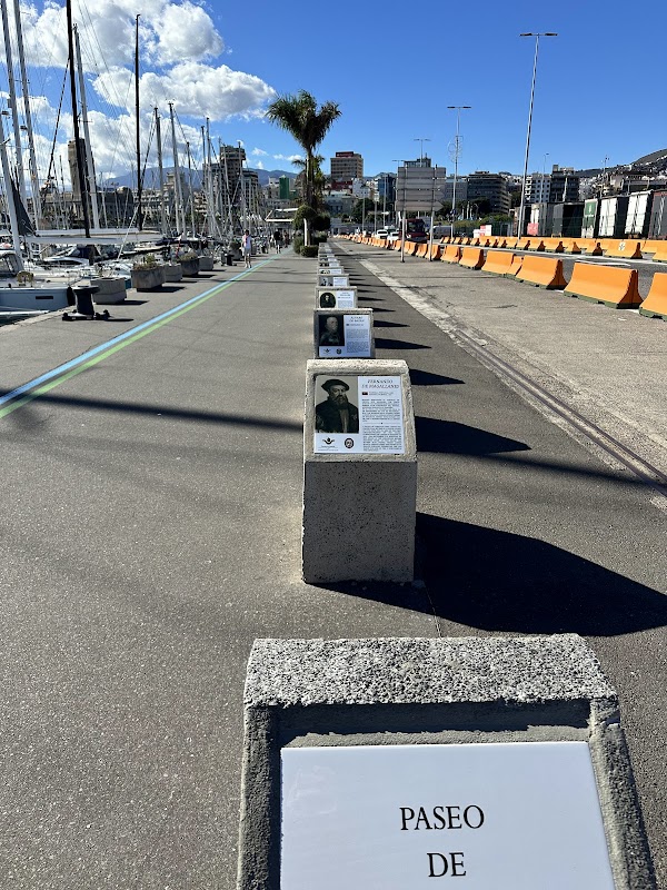 Paseo de visitantes ilustres