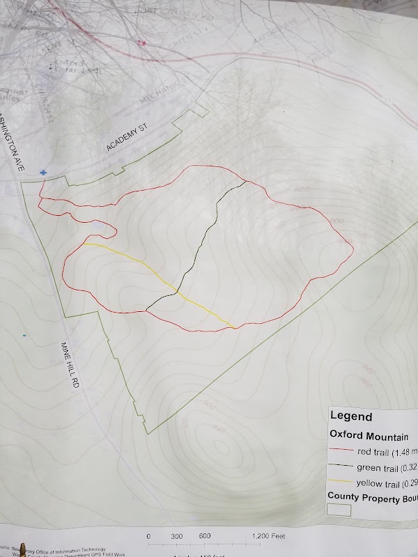 Resting Rock along red trail