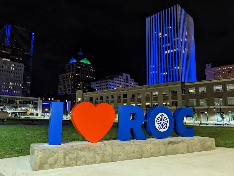 I Love ROC Sign
