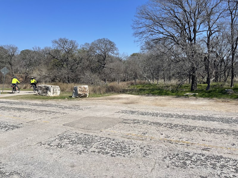 Airport bike trail parking