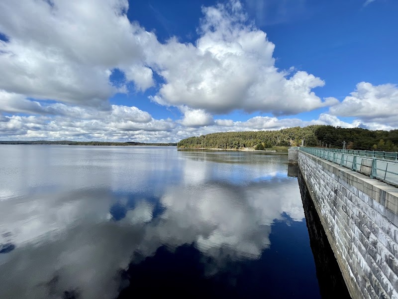 Wachusett Dam and Wachusett Reservoir