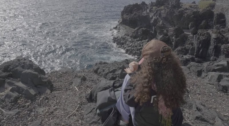 Roca blanca de los erizos