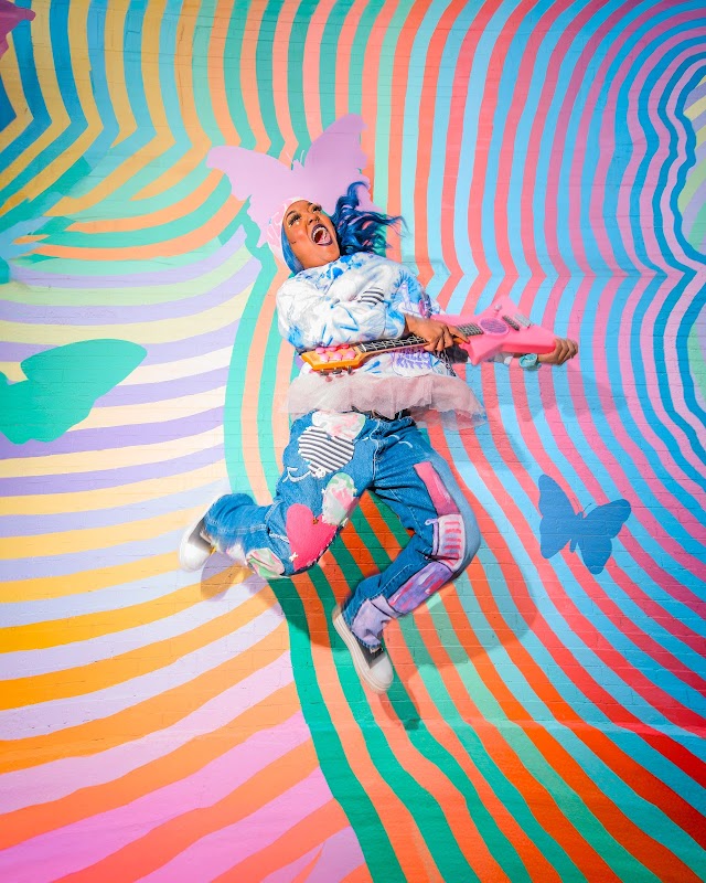 James Jankowiak Butterfly Mural