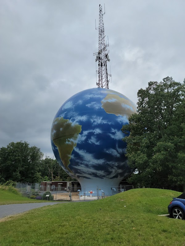 Earthoid: Earth Globe Water Storage Tank