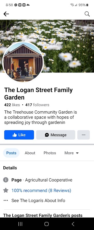 The Logan Street family garden