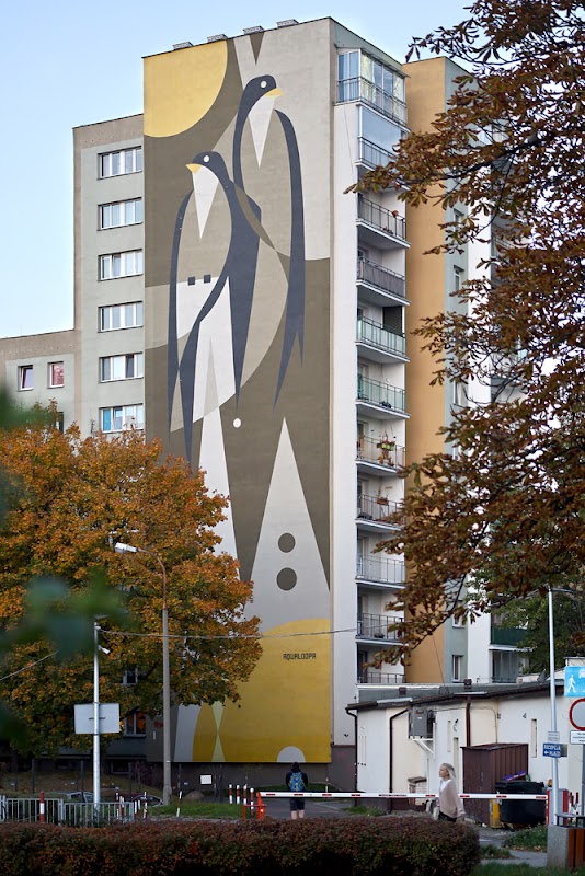 Mural "Jaskółki"