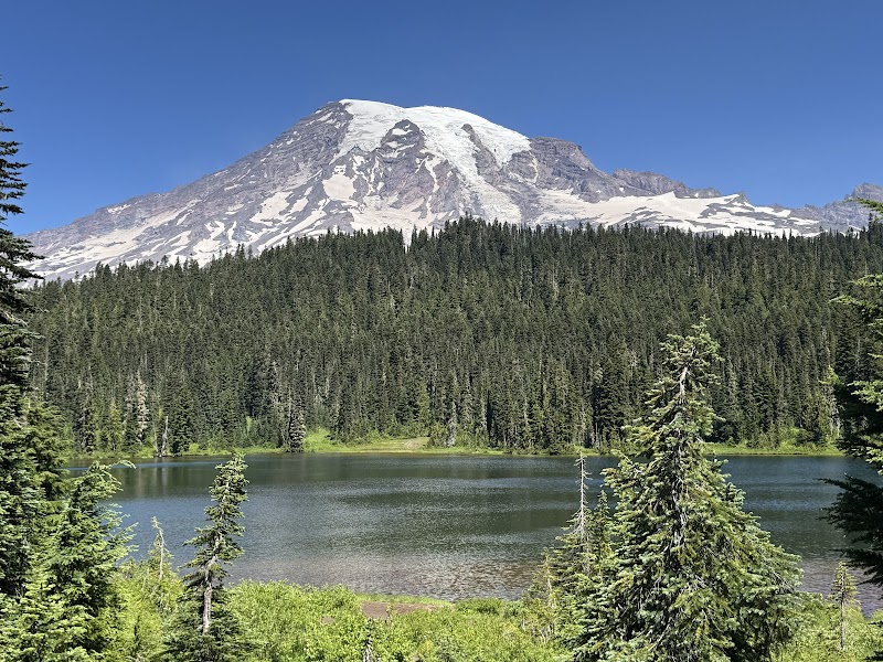 Mt. Rainier National Park Sign
