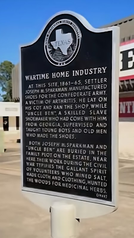 Texas Historical Marker #10002 “Wartime Home Industry”