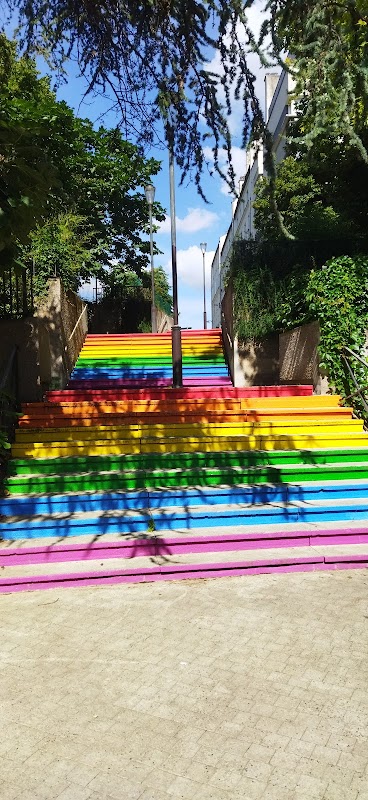 Bunte Treppe