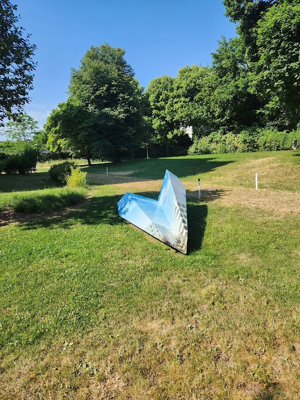 Paper airplane sculpture