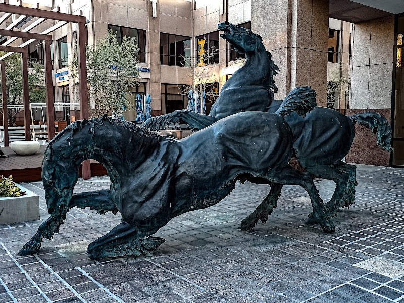 Horse sculpture