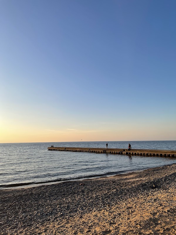 Beach at Selkirk Shores State Park