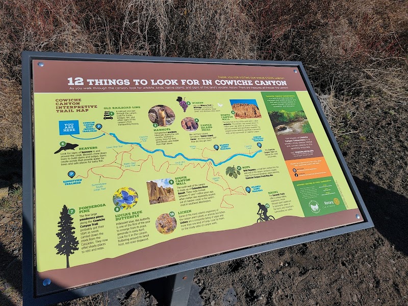 Cowiche Canyon Trail west trailhead