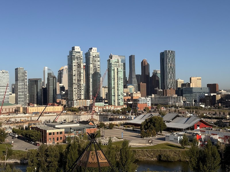 Calgary Night Viewpoint