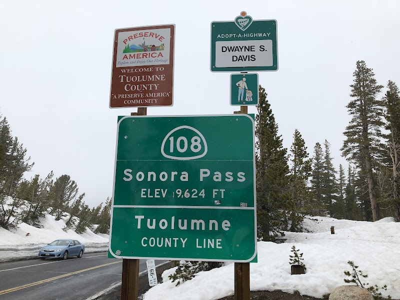 Sonora Pass Sign