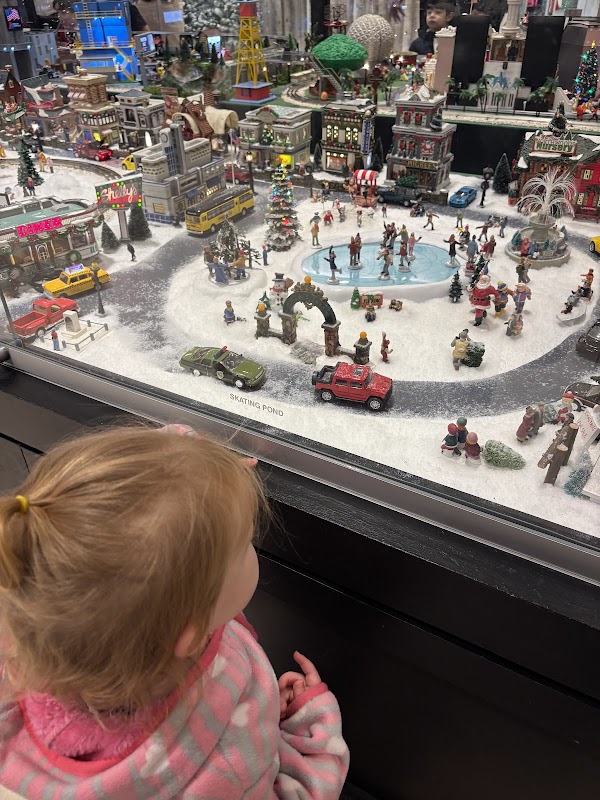 Holiday Train Garden